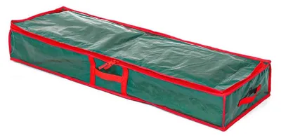 Zdjęcie produktu dla Torba do przechowywania papieru prezentowego - Przezroczyste kieszenie - Pojemnik - 420D Oxford - 106 x 15 x 35 cm - Kieszeń na karty