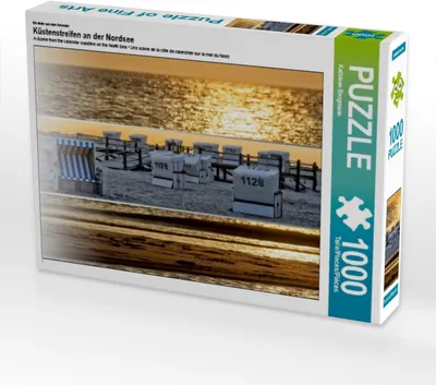 Produktbild von Calvendo Ein Motiv aus dem Kalender Küstenstreifen an der Nordsee 1000 Teile Puzzle quer 640x480mm, Bergmann Kathleen; 7290069