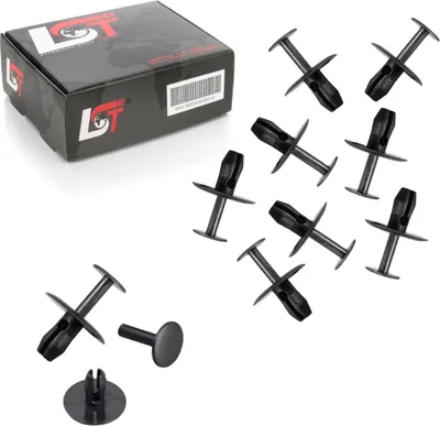 Produktbild von 10x Schalldämmung Trennwandquerträger Clips für Citroen C4 Peugeot 206 206+ 3008