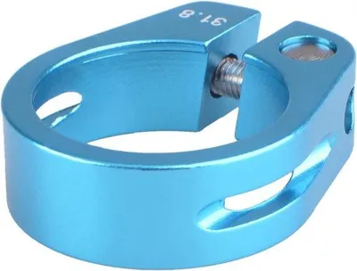 Productafbeelding van Zadelpenklem Fiets - Aluminium Zadelbevestiging voor Mountainbike en Racefiets
