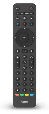 Produktbild von Hama Universal-Fernbed. TV. für 4 Geräte IR, lernfähig, App-Tasten