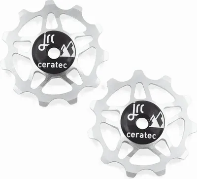 Image de Jrc Components Shimano Dura Ace 12s Jeu de galets de dérailleur vélo Argent 11t Argent 11t
