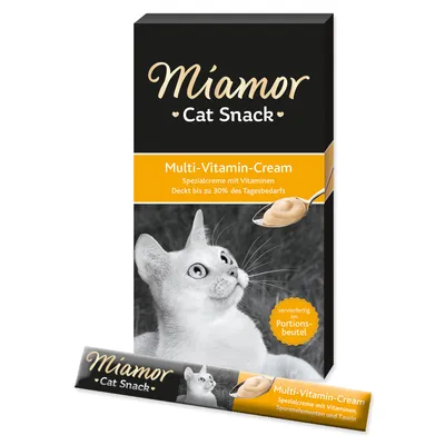 Produktbild von Miamor 15gx6x11 CatSnack Multi-Vitamin Cream