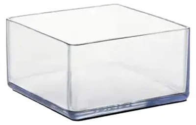 Productafbeelding van Stoelpoot beschermers - Anti Kras Stoelpootdoppen - Vierkant - 20x40mm - Transparant