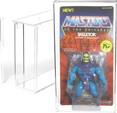 Produktbild von Morax 5x Aufbewahrungsbox Acryl für Master of the Universe Figuren (MOTU) MS-16745