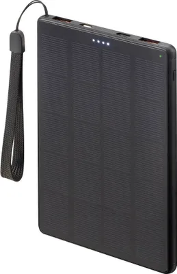 Produktbild von VOLTCRAFT SL-100VC Solar Powerbank 10000 mAh USB PD LiPo Schwarz
