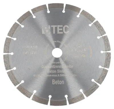 Produktbild von Diamanttrennscheibe Beton Sinter Ø 230 mm Bohrung 22,22 mm