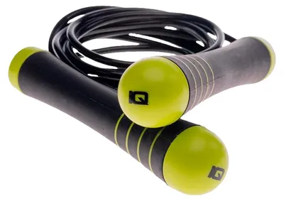 Obrázek produktu pro IQ - Skákací lano "Jumpa 2" IG3646 (univerzální velikost) (černá/světle limetková)