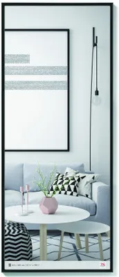 Zdjęcie produktu dla Walther Design KB400H, Ramka na pojedyncze zdjęcie, Plastik, Czarny, Ściana, 40 x 100 cm, Prostokątny