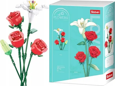 Produktbild von SLUBAN BLUMENBLÖCKE Blumenstrauß Rosen 267 - B1121B