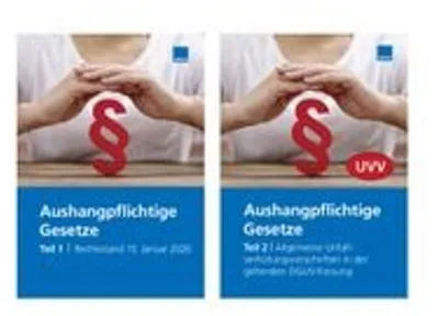Immagine prodotto di Aushangpflichtige Gesetze 2026
