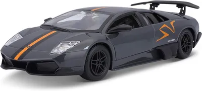 Immagine prodotto di Bburago in scala 1:24 Lamborghini MURCIELAGO LP 670-4 SV Grigio metallizzato
