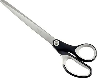 Produktbild von Leitz 54186095, Erwachsener, Gerader Schnitt, Einzelbild, Schwarz, Edelstahl, Edelstahl, Büroscheren