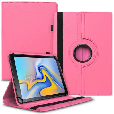 Produktbild von Tablet Hülle für Samsung Galaxy Tab A 10.5 Tasche Schutzhülle Case Cover DrehbarFarben:Pink