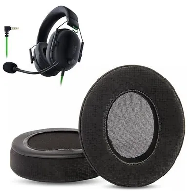 Zdjęcie produktu dla Poduszki nauszne do razer blackshark V2X skóra proteinowa wymienne