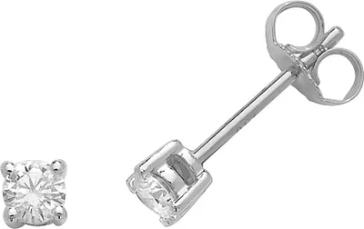 Produktbild von 18 Karat (750) Weißgold Damen - Diamant Paar Ohrstecker Brillant-Schliff 0.33 Karat GH - SI2 - 4mm*4mm; TRS279718KW