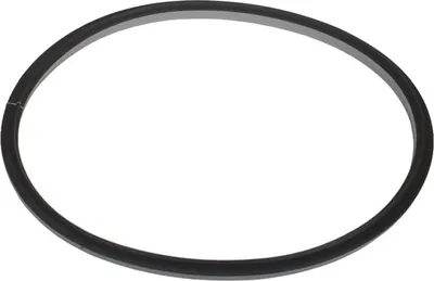 Immagine prodotto di Guarnizione per porta AEG Electrolux, guarnizione rotonda grigia/nera per asciugatrice - 125108502, 1251085021