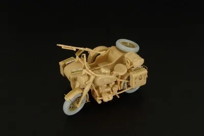 Produktbild von Hauler Models HLX48358 - 1:48 German Motorcycle&sidecar (Tamiya) - Zubehör