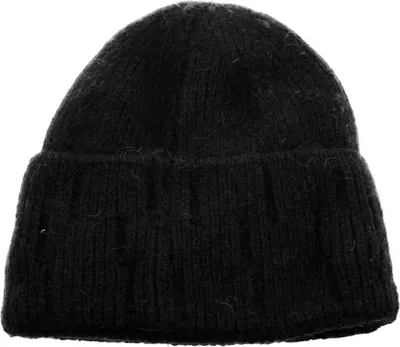 Produktbild von Beanie Mütze für Winter und Herbst mit Innenfutter ideal für kalte Tage OneSize Schwarz