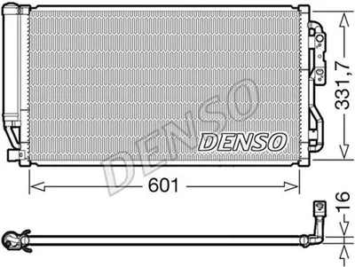 Produktbild von DENSO DCN05035 Kondensator Klimaanlage Klimakondensator für BMW 3 Limousine (F30, F80) +Trockner