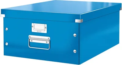Image de Boîte Leitz CLICK & STORE WOW grande boîte d'archives, bleue