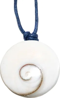 Produktbild von Shiva Auge Halskette mit Echtsilber Öse Ø 19 mm