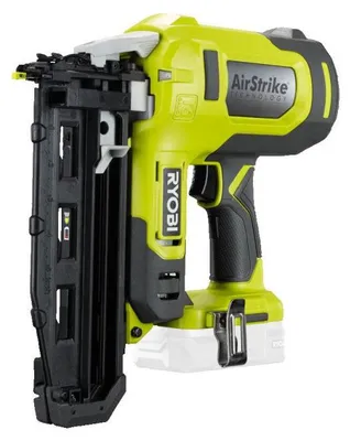 Image de Agrafeuse de finition à air comprimé RYOBI R18GS18-0 18G 18V livrée avec 500 pointes (vendu sans batterie)