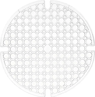 Produktbild von SPÜLBECKEN Einlage Ø30cm rund transparent Spülbeckenmatte Spülbeckeneinlage Spülmatte Abtropfmatte Matte 51