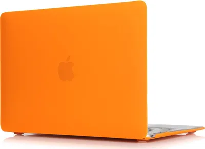 Produktbild von Mobigear Matte MacBook Air 11 Zoll (2010-2016) Hardcase Hülle MacBook Case - Orange - Model A1370 / A1465