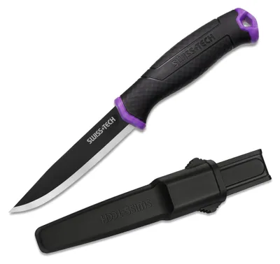 Outdoormesser feststehende Klinge 7Cr17 Stahl mit Scheide