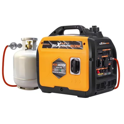 Produktbild von 3500W Dual Fuel Inverter Stromerzeuger Benzin & LPG Generator For Camping Garten