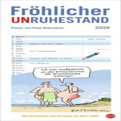 Produktbild von Peter Butschkow: Fröhlicher Unruhestand Planer 2026