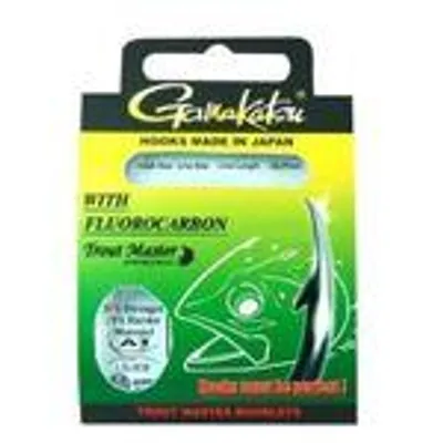 Produktbild von Gamakatsu LS-608 Trout Master Series 100cm - 6 gebundene Angelhaken, Hakengröße/Schnurdurchmesser:Gr. 6 / 0.18mm
