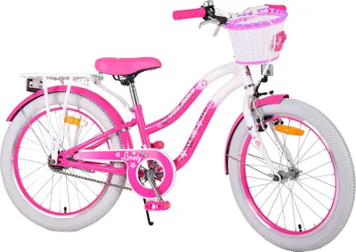Produktbild von TPFSports Lovely Kinderfahrrad - Mädchen - 20 Zoll - Rücktritt + Handbremse - Rosa
