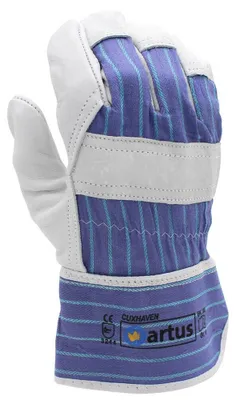 Produktbild von Arbeitshandschuhe CUXHAVEN Lederhandschuhe 12 Paar Gr. 9