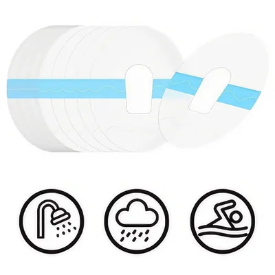 Produktbild von Dexcom G6 Fixierpflaster 100 Stück Wasserfest Transparent Sensor Pflaster CGM Tape