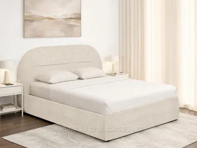 Obrázok produktu pre Manželská posteľ 140x200 NYXARA - béžová