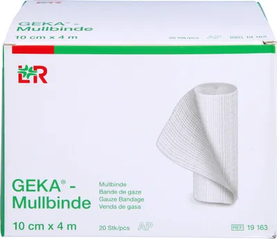 Produktbild von Mullbinde Geka 10cmx4m, 20 St BIN