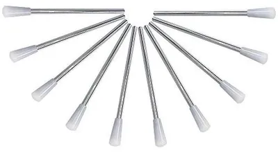 Zdjęcie produktu dla Trójkąt perkusyjny pałeczka - Trójkąt 12 cm - Metalowy - Zestaw 10 sztuk