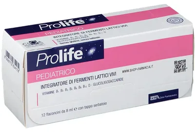 Immagine prodotto di Prolife Pediatrico 12 Flaconcini Da 8 Ml
