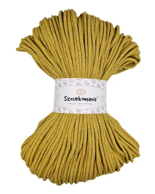 Obrázek produktu pro Bavlněná šňůra s jádrem 3 mm 100 m, příze na macramé, šňůra na macramé, háčkovaná šňůra, šňůra na macramé, přírodní příze, 3mm šňůra, pletená bavlněná šňůra