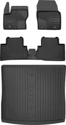 Produktbild von SET 77 Fußmatten und Fußmatten Ford Grand C-Max 2 2010-2019 7 Sitze