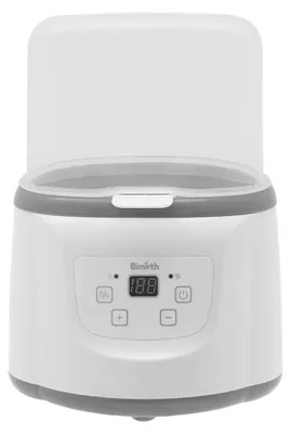 Produktbild von Baby Flaschenwärmer - Elektrischer 6-in-1 Milch- und Babykostwärmer - 400W Schnellaufheizung - LED Display - 220–240V - Weiß