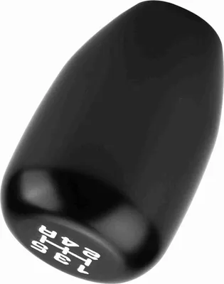 Zdjęcie produktu dla Samochodowa gałka dźwigni zmiany biegów z 5 przełożeniami i drążkiem zmiany biegów z 3 adapterami 8/10/12 mm (czarny)