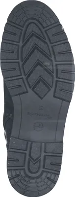 Produktbild von Tamaris Damen Stiefelette Reißverschluss Warmfutter Schnürung Profil 1-26222-41, Größe:38 EU, Farbe:Schwarz