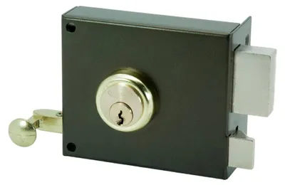 Imagen del producto de Cerradura para ventanas, modelo Raamslot 125-10, con mecanismo de cierre robusto