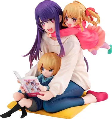 Produktbild von Oshi no Ko PVC-Statue 1/8 Ai, Aqua & Ruby „Mutter und Kinder“, 10 cm