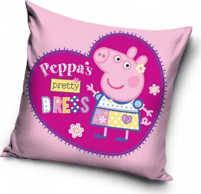 Obrázok produktu pre Vankúš Peppa Pig Model 40 x 40 cm