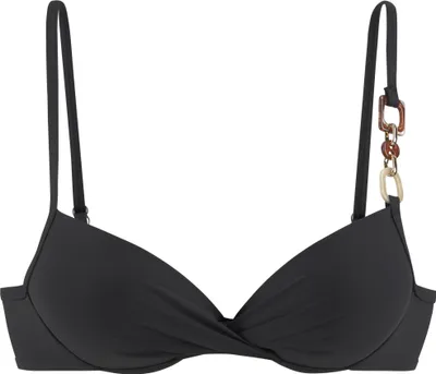 Produktbild von LASCANA Bügel-Bikini-Top Yves schwarz Größe 36 Cup E