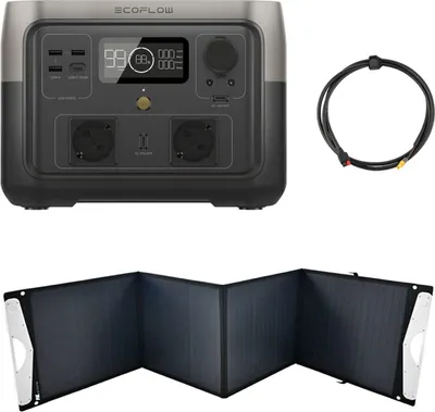 Produktbild von EcoFlow River 2 MAX Powerstation + 200W Solarpanel